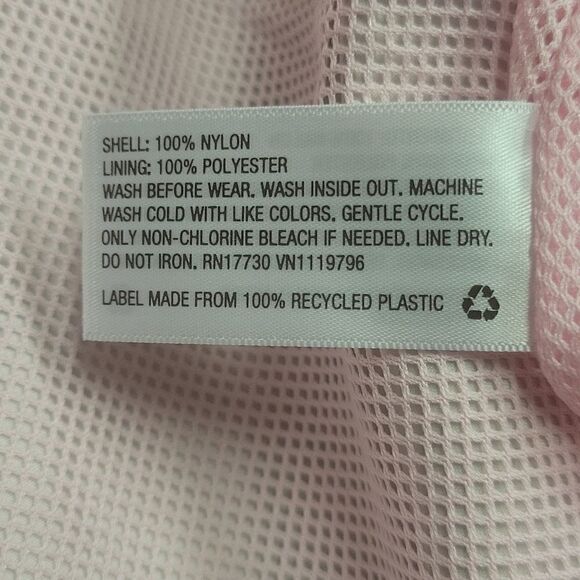 Girls Cat & Jack Silver and Pink Wind Breaker - Picture 7 of 7